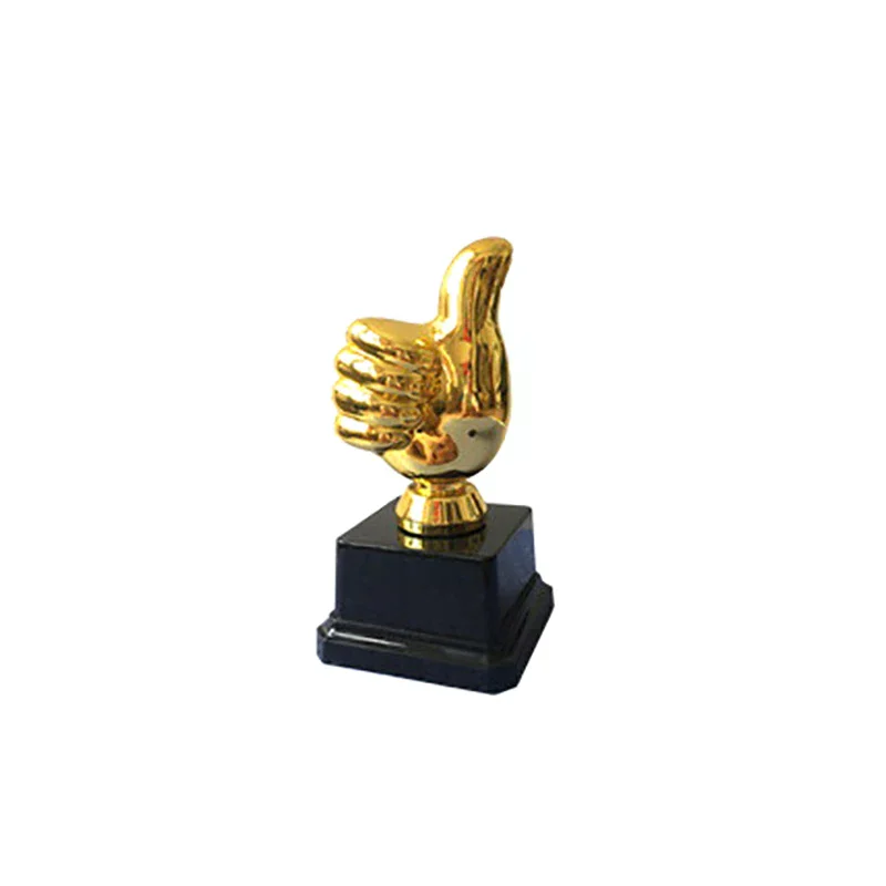 Embroidery Art Golden Medal Award, Plastic Trophy Cup for Adults and Kids Fun Toy
