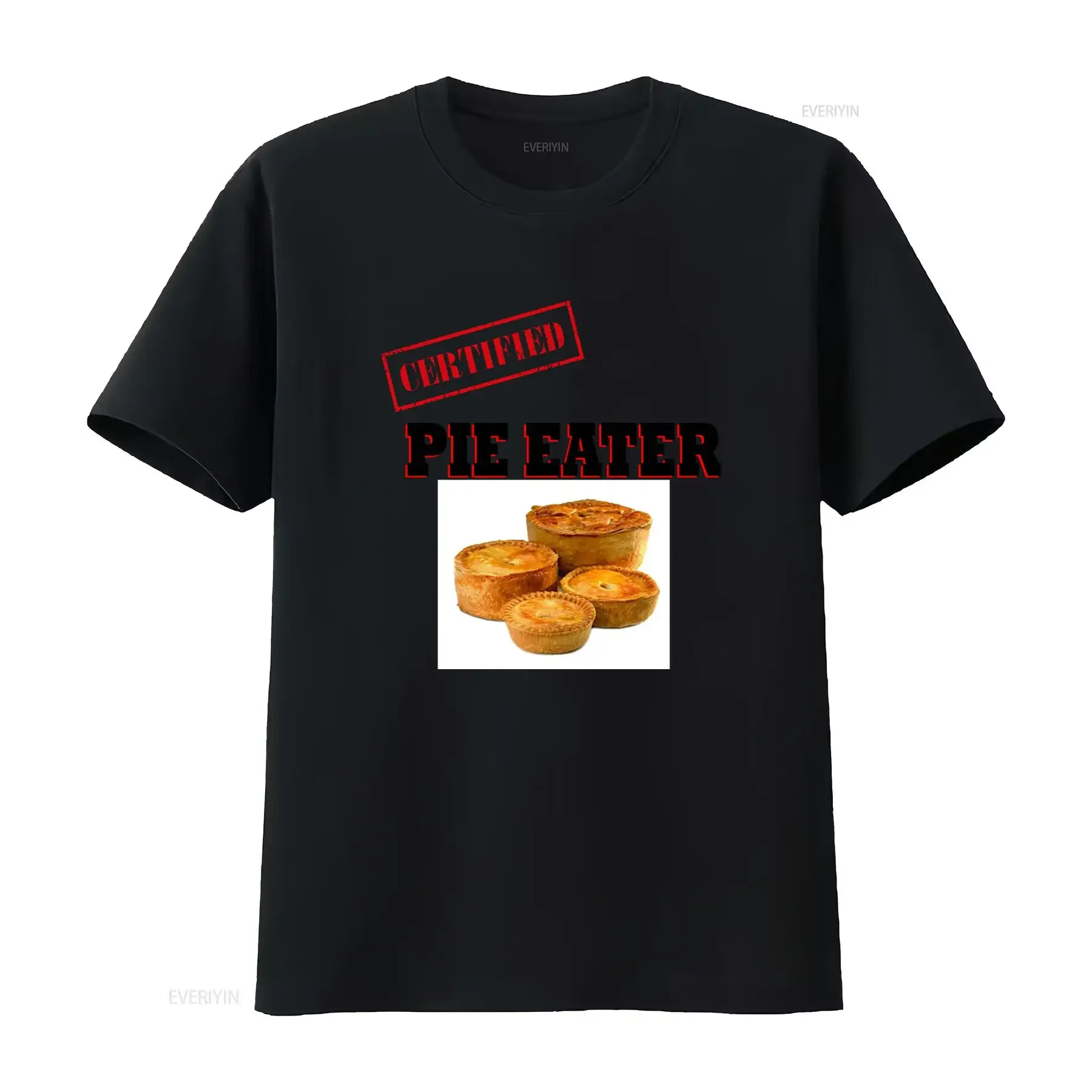Certified Pie Eater T Shirt Wigan Lancashire Rugby Athletic Sizes S To Xxxl vintage Washed fashion streetwear Comfortable homme