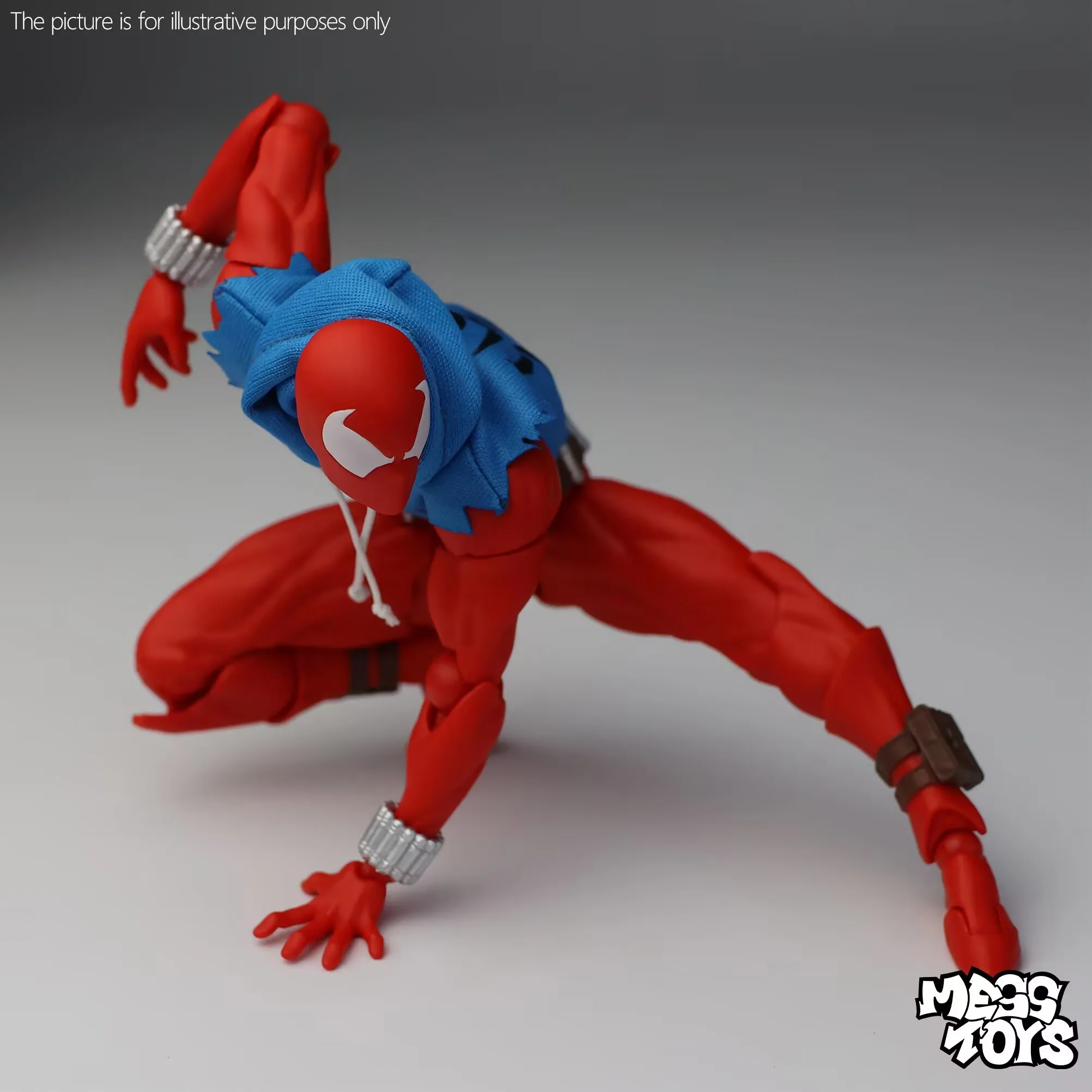 Nuovi Messtoys Scarlet Spider Figure Ct Toys Spiderman Figurine 2026 Mess Toys Action Figure Modello personalizzato Collezione regalo Giocattoli
