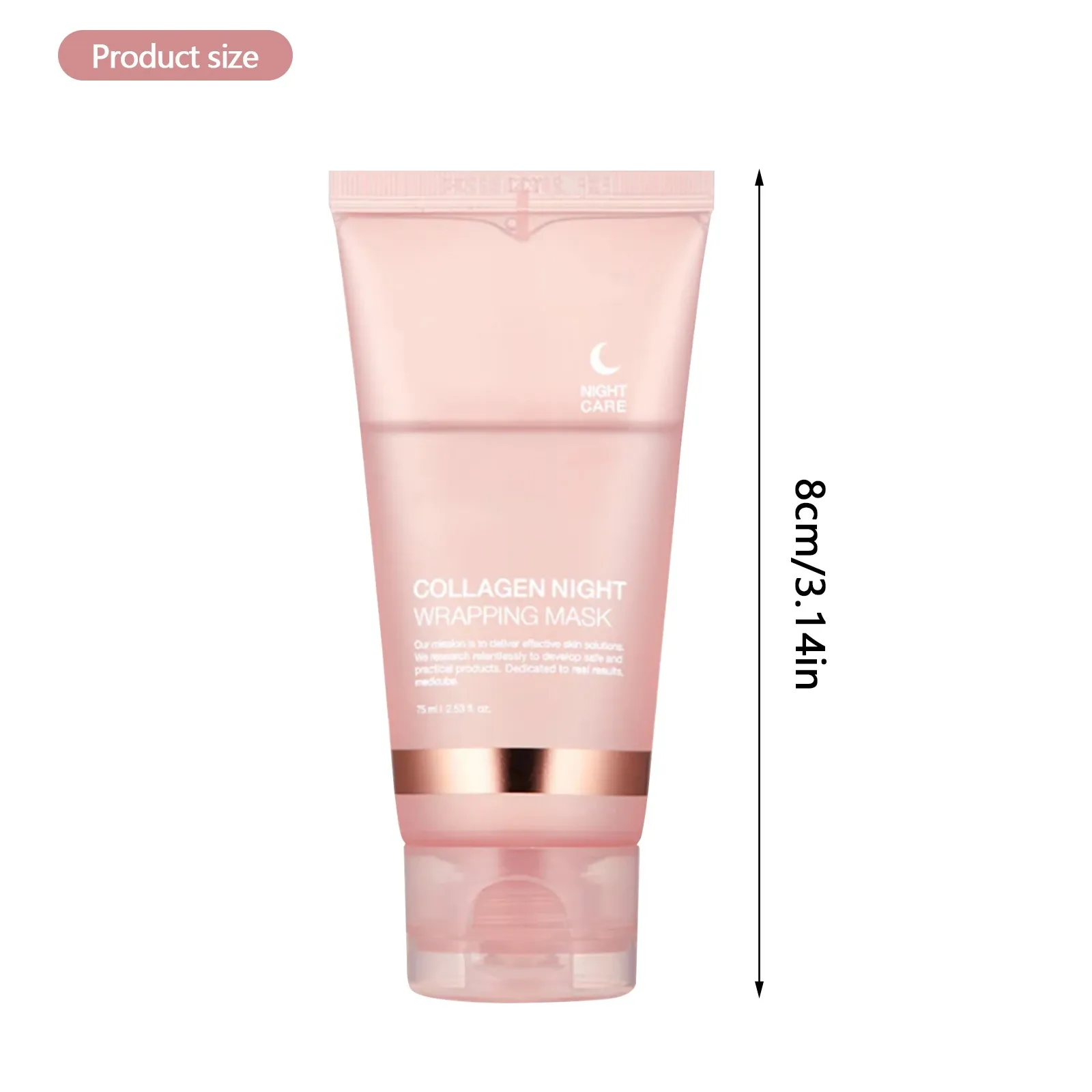 Collagen Mask Baby Collagen Glow Mask Collagen Peel Off Mask Korean Face Mask Make Glowy Skin Elasticity Firming Wrinkle