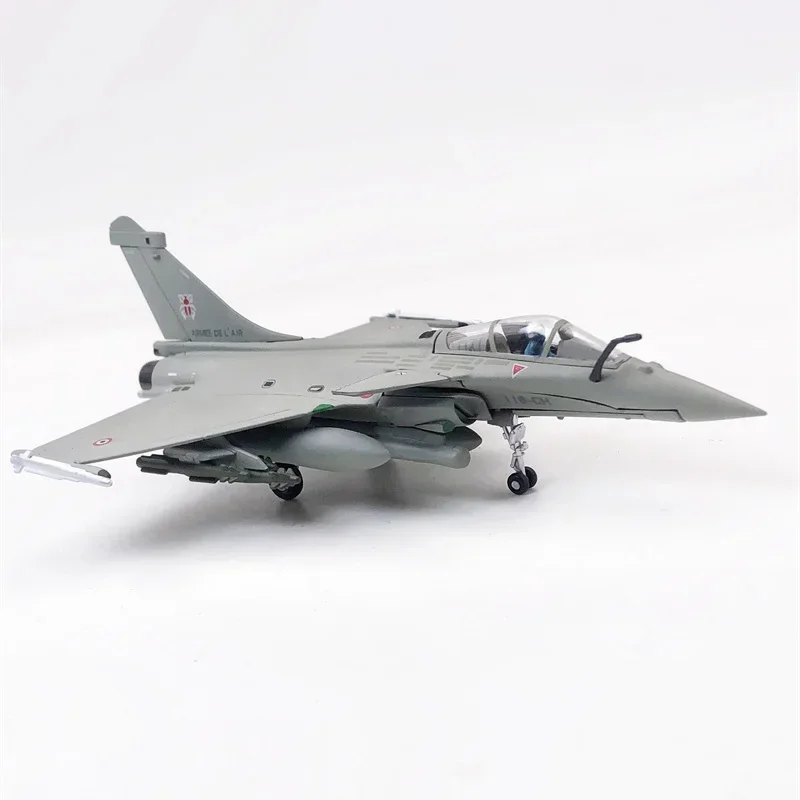 2024 New WLTK 1/100 Scale France Dassault Rafale C Fighter Air Force Diecast Metal Alloy Toy Aircraft Plane Model for Collection