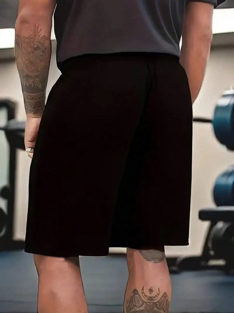 

Mens Lightweight Cotton Loose Fit Shorts For Summer Beach Casual Wear