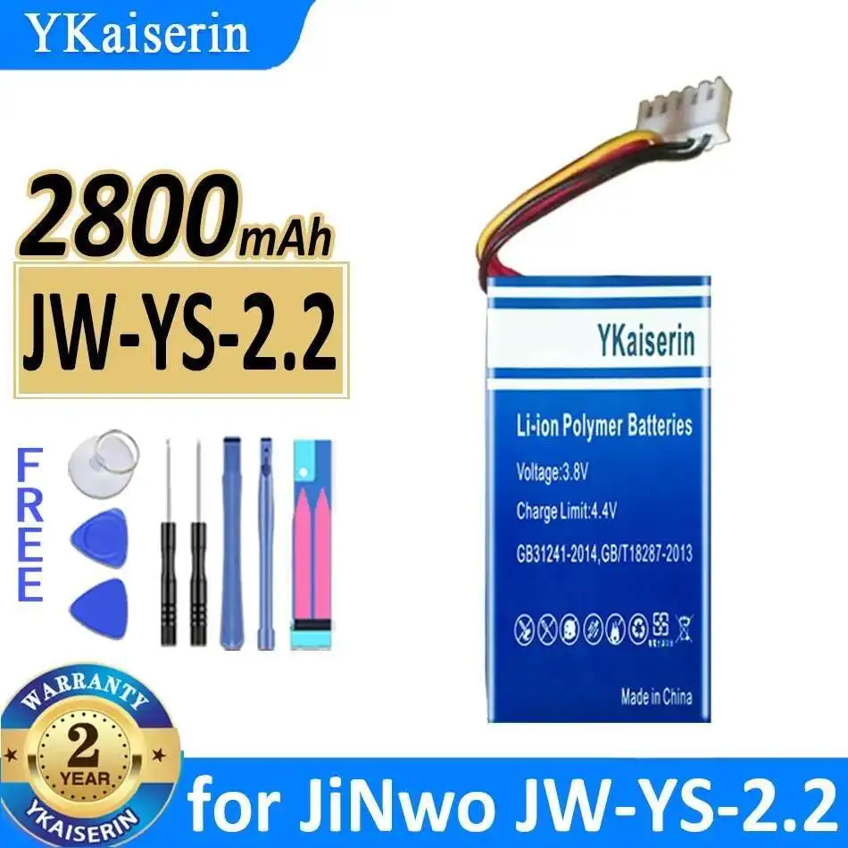 

Medical Device Battery Reliable Replacement For Jinwo JW-YS-2.2 Medical Equipment 2800mAh