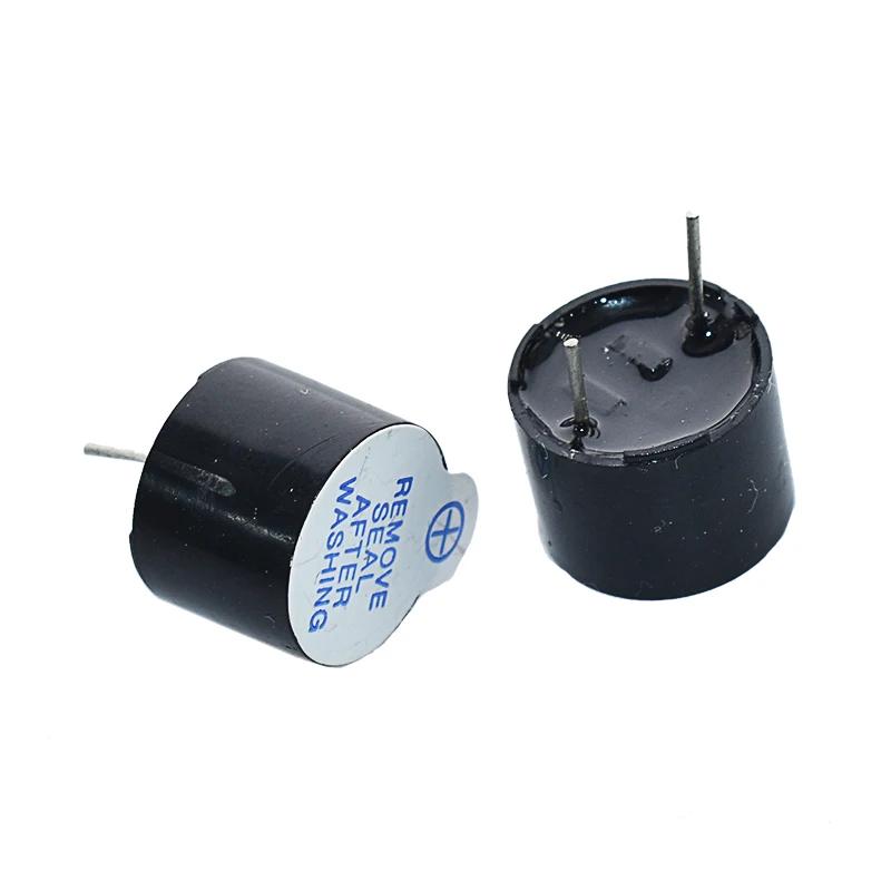 Big voice 5V Active Buzzer Magnetic Long Continous Beep Tone Alarm Ringer 12mm Active Piezo Buzzers Fit For Computers Printers