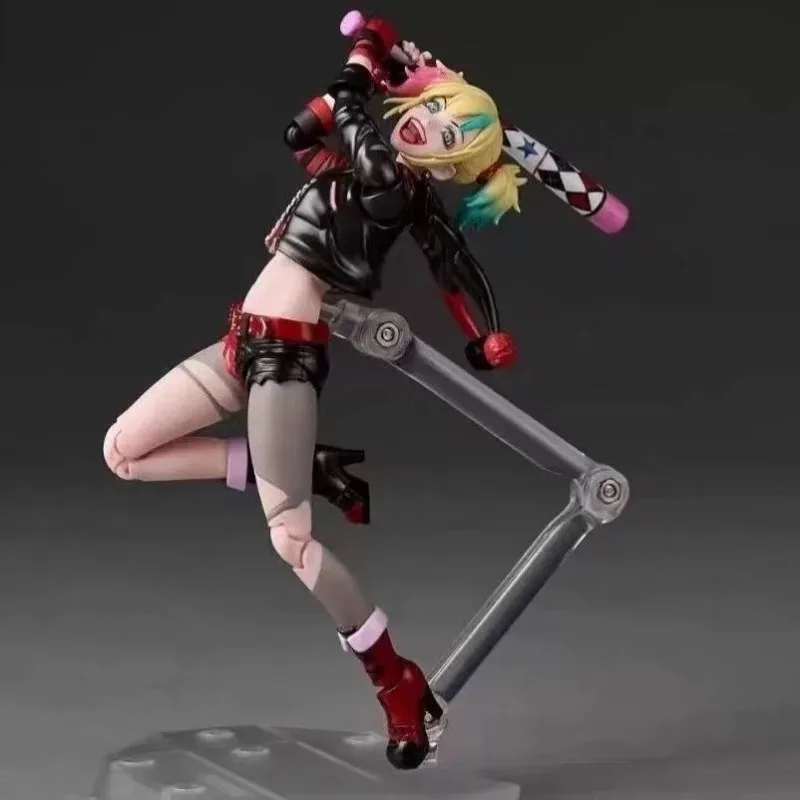 Task Force X Amazing Yamaguchi Revoltech Harley Quinn Suicide Squad From Another World KO Action Figure Model Collectible Toy view 5