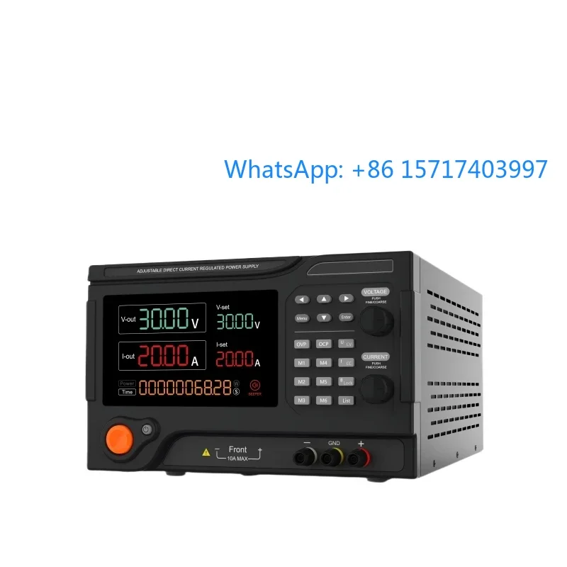 30V 50V 800V adjustable 2A 3A 60A programmable DC power supply, 220V RS485 serial port