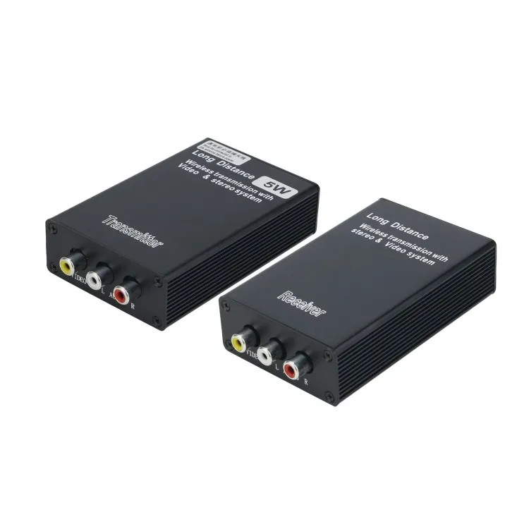 GF-T4058 5W Long Distance Wireless 2.4G 8ch Elevator Bridge Audio Video TX&R Transmitter and Receiver