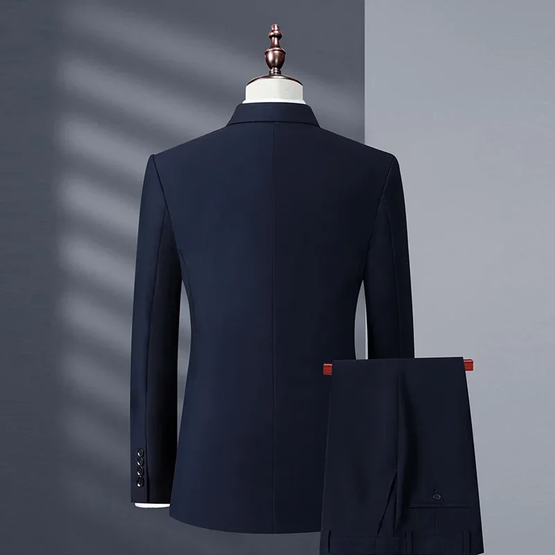 Traje ajustado Formal personalizado para hombre, traje de negocios para novio, boda, nuevo estilo, 109