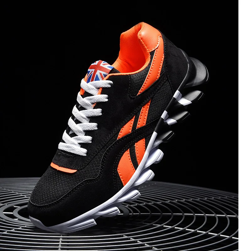 Brands Trend Size 46 47 48 Men Shoes Wear Resistant Cushioning Thick Soled Gym Sports Shoes OutdoorBreathable Running Shoes Male