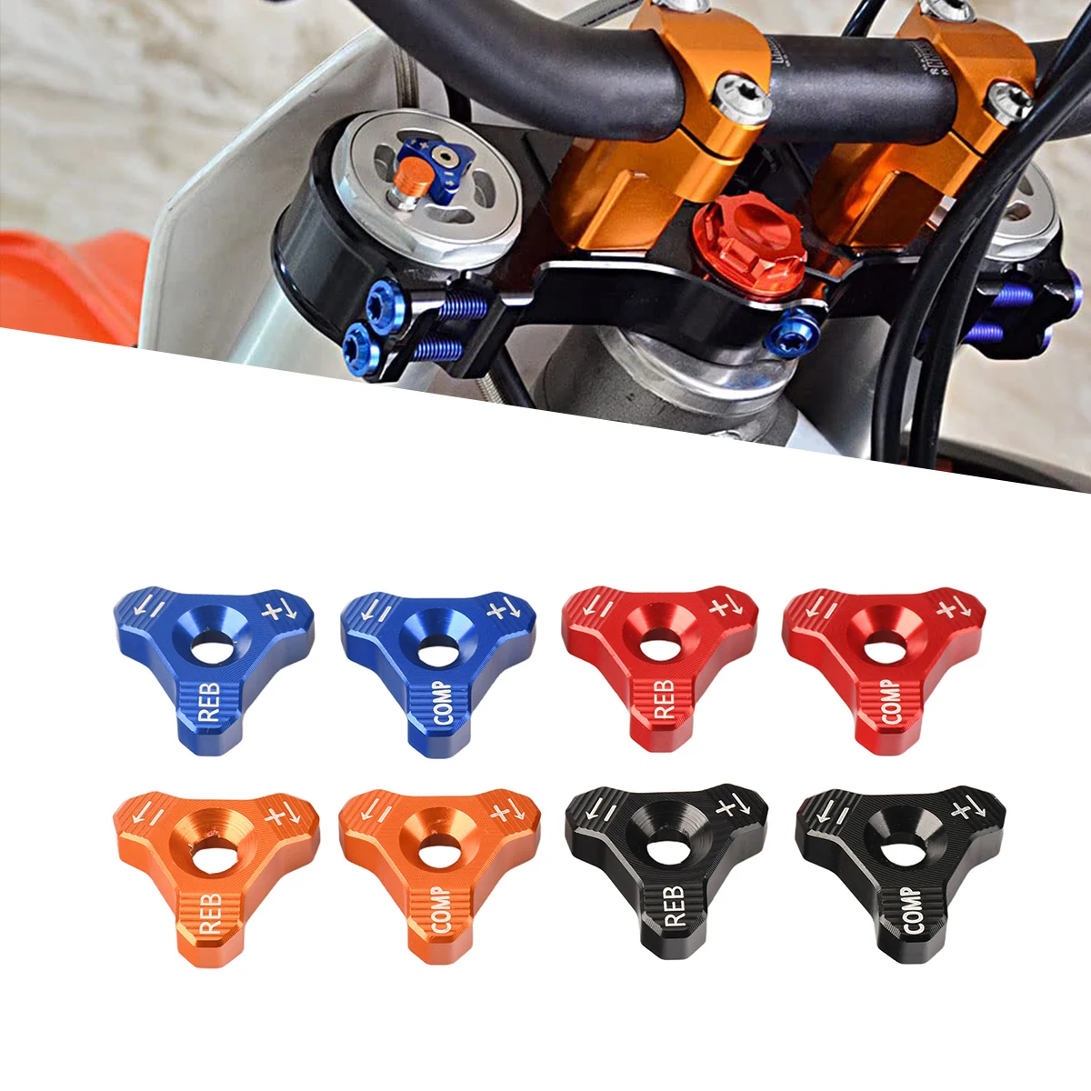 For BETA RR 250 300 350 390 400 430 450 480 498 2013-2023 RRS 2017 2018 RS 500 520 2013 2014 2015 48mm Front Fork Knob Adjuster