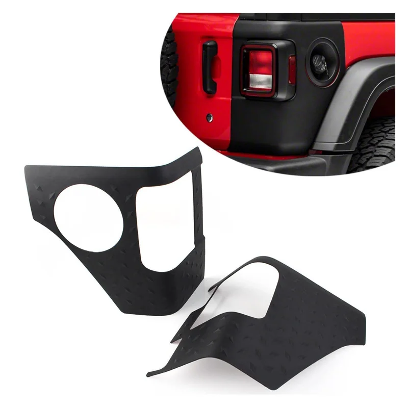 Picture 3: Suitable Rear Corner Guard Tail Light Cover JL 2018-2021 Pair