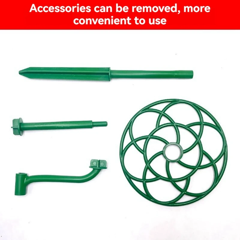 ABBN-Sunflower Flower Support Stand Three-Layer Plant Support Rack For Climbing And Grafting