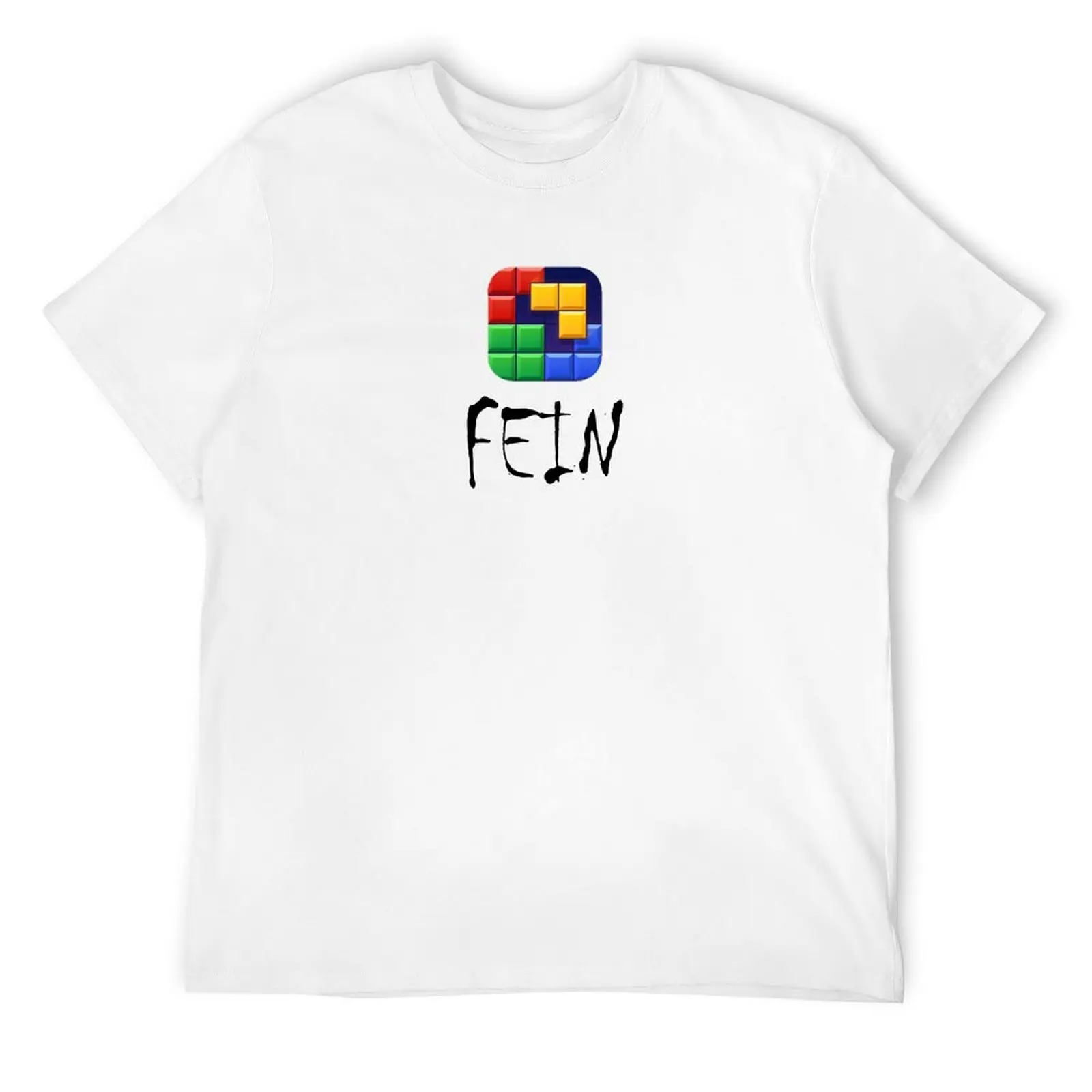 Block Blast FEIN T-Shirt valentines clothes summer 2025 t shirt for men