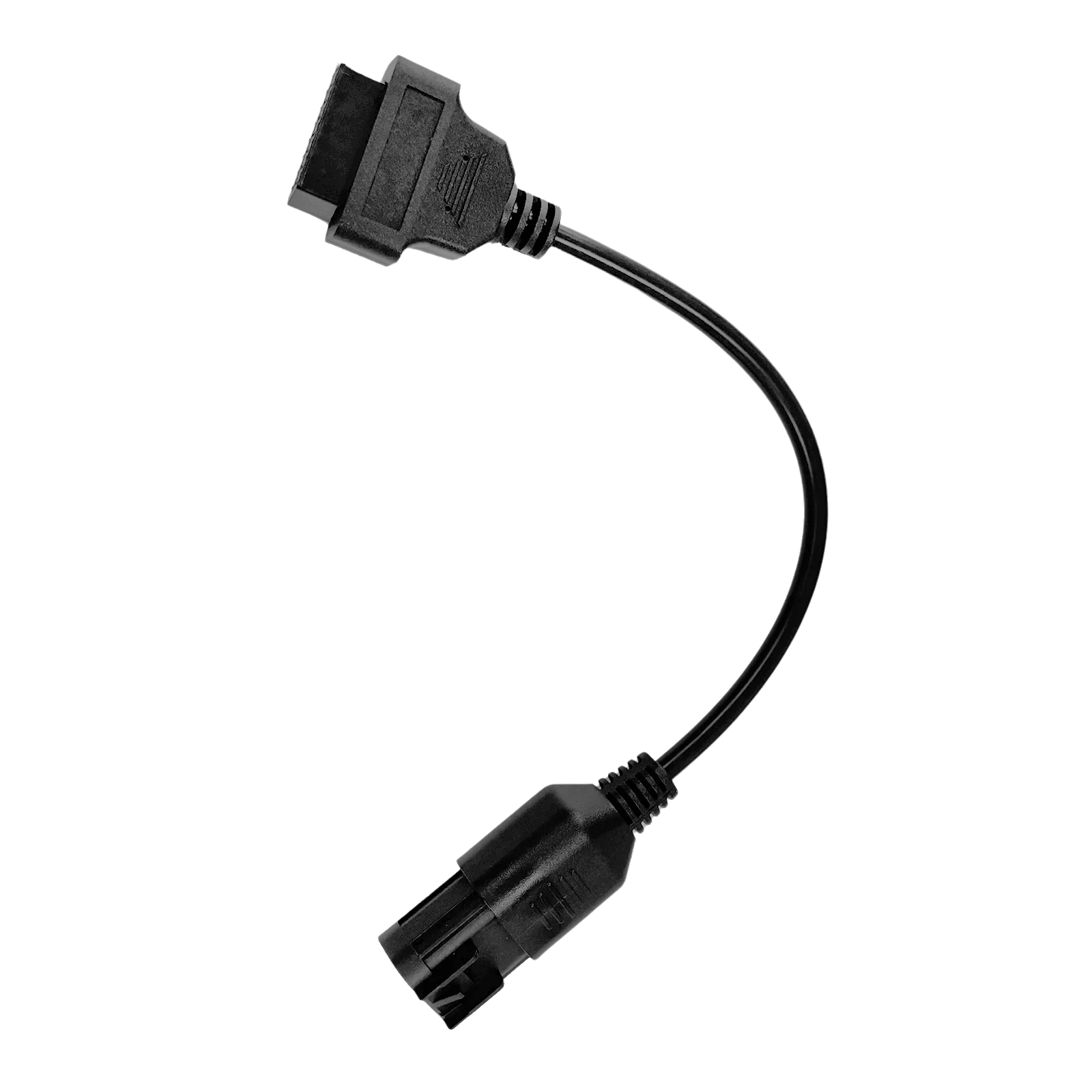 Para Polaris 8pin ATV motocicleta Slingshot RZR Ranger General deportista ACE a 16pin OBD2 Cable adaptador de conector de diagnóstico