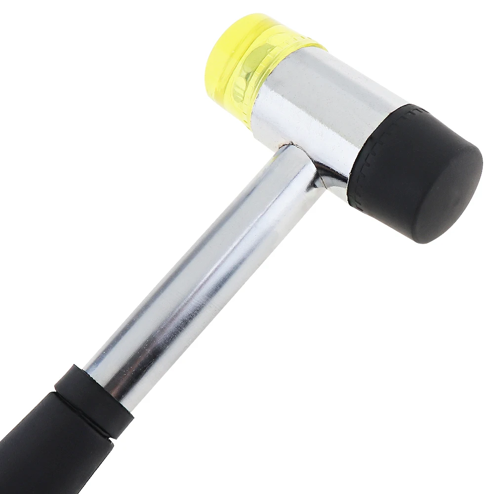 

D5 25/30/35/40 mm Rubber Multifunctional Hammer Double Faced Work Glazing Window Beads Hammer Nylon Head Mallet Work Hand Tools