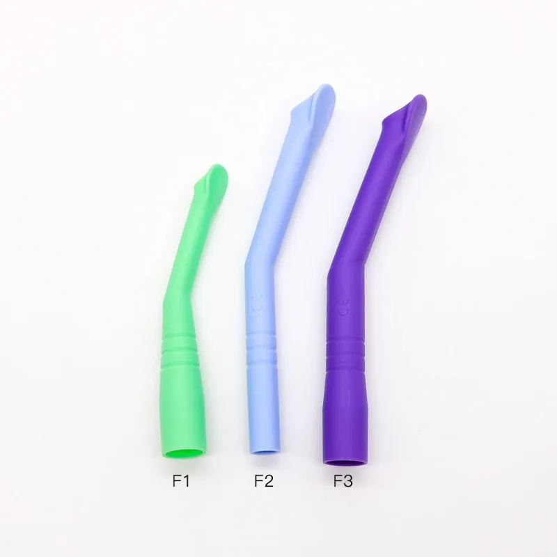 60PCS Dental Saliva Ejector Dentistry Clinic Disposable Surgical Suction Tips Suction Tube Long Slim Type Dentist Tools