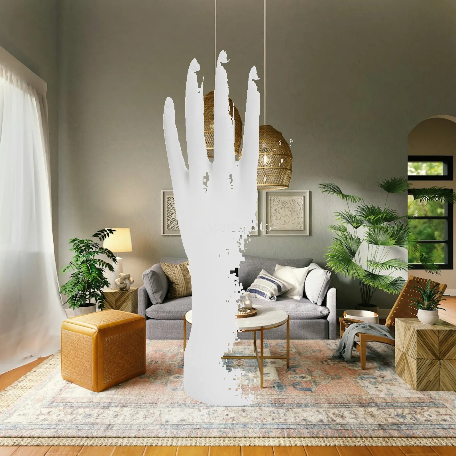 Nail Trainning Hand Soft Practice Mannequin Hand Nails Tips Art Trainer Manicure Practice Hand Tool
