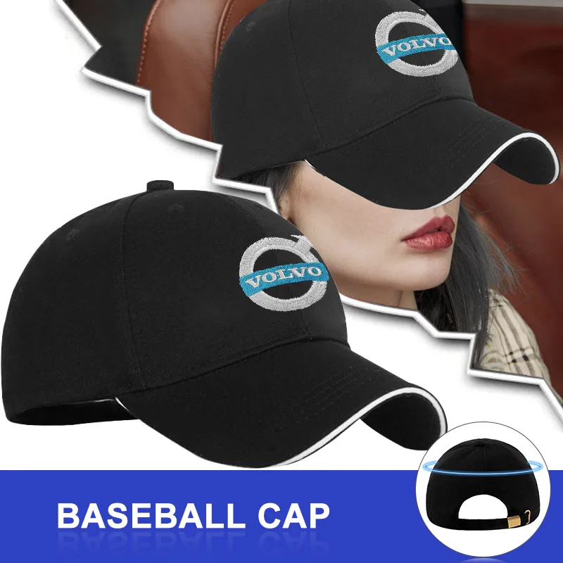 Baseball Cap Outdoor Summer Sports Hat Embroidered Men Women Baseball Cap For Volvo XC40 V40 V50 V60 S40 S50 S60 S70 S80 S90 240