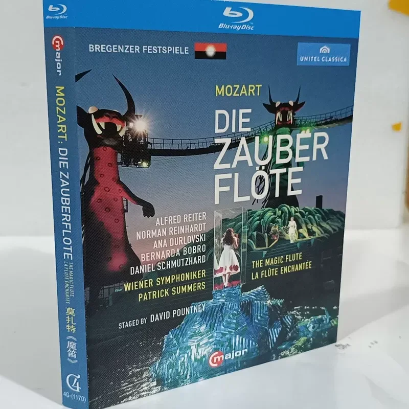 Brand New Unopened Box Blu-ray Disc Mozart Magic Flute Bregenz Festival Live Version High