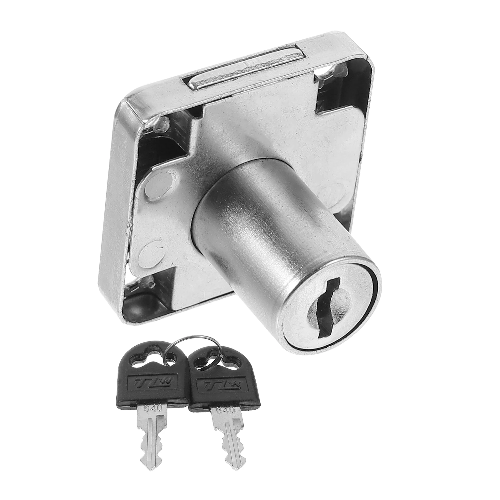 

Stainless Steel Drawer Cabinet Lock Keys Heavy Duty Security Hardware Anti Deformation Metal Lock for Home Office Safe Design
