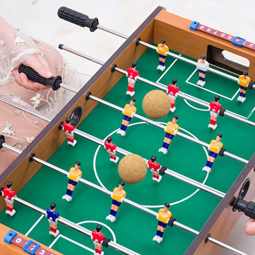 

Набор из 7 мячей для настольного футбола из натурального пробкового материала, сменные мячи для более плавной игры и улучшенного сцепления, идеально подходят для