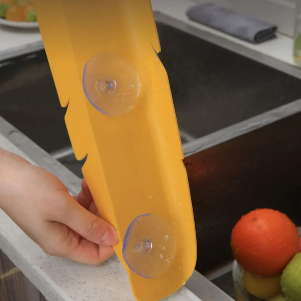 

Durable Wear-Resistant Splashing Baffle Kitchen Supply Water Guard Easy Removal Reuse Simple Elegant Decorative Tool