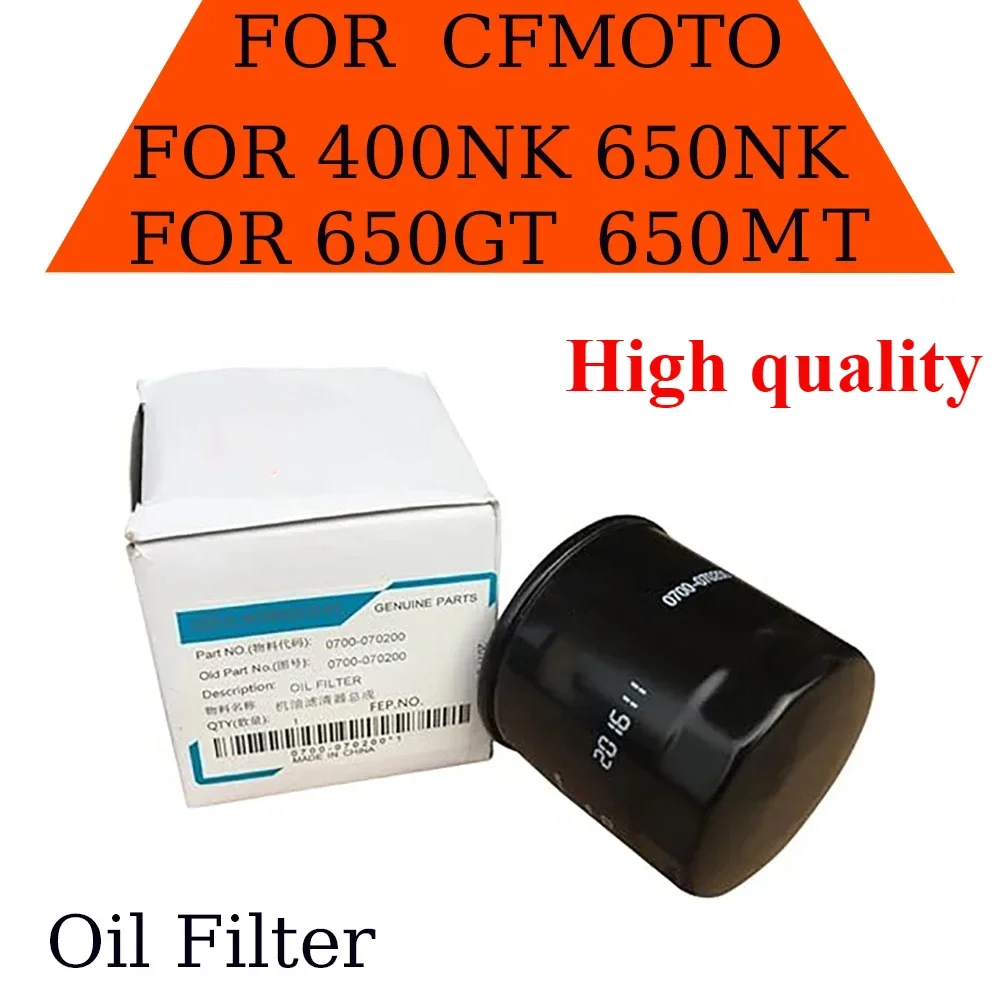 

Motorcycle Oil Filter For CFMOTO 500CC CF188 U6 X6 Z6 196S 600CC ATV UTV SAND BUGGY 400NK 650NK 650GT 650MT 400 NK 650 MT 650 GT