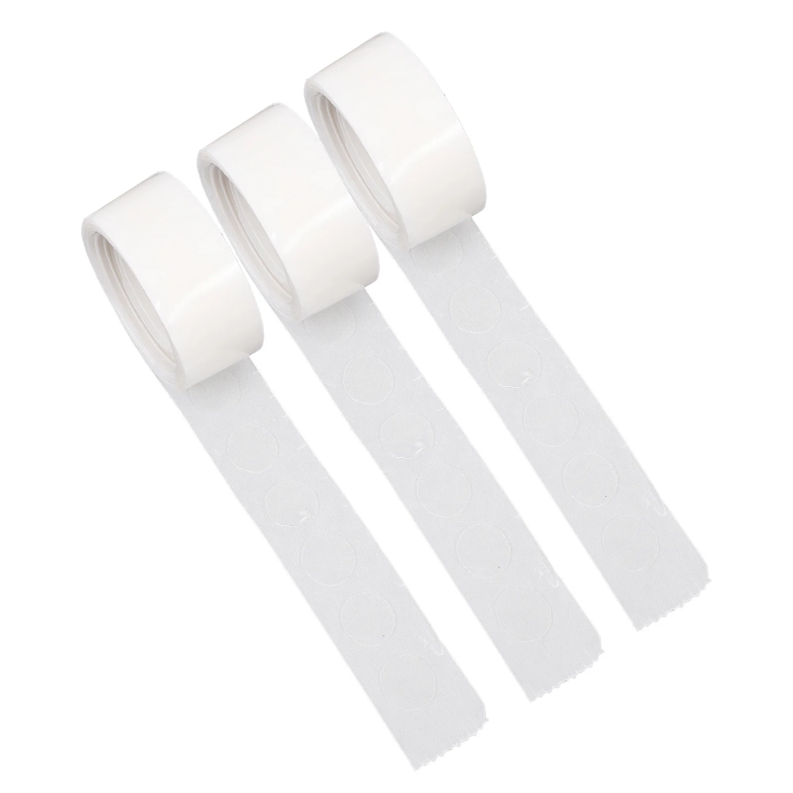 15 لفات من نقاط لاصقة غير مرئية على الوجهين نقاط غراء قابلة للإزالة للبالونات شريط لاصق ملصقات مستديرة لاصقة لتزيين الحفلات