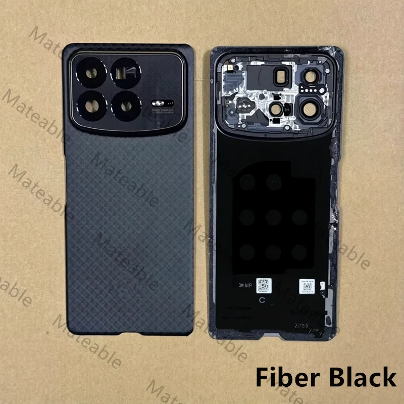 Fold4 Battery Back Cover For Xiaomi Mi Mix Fold 4 Rear Housing Case Replace Phone Repair Spare Parts + Camera Lens