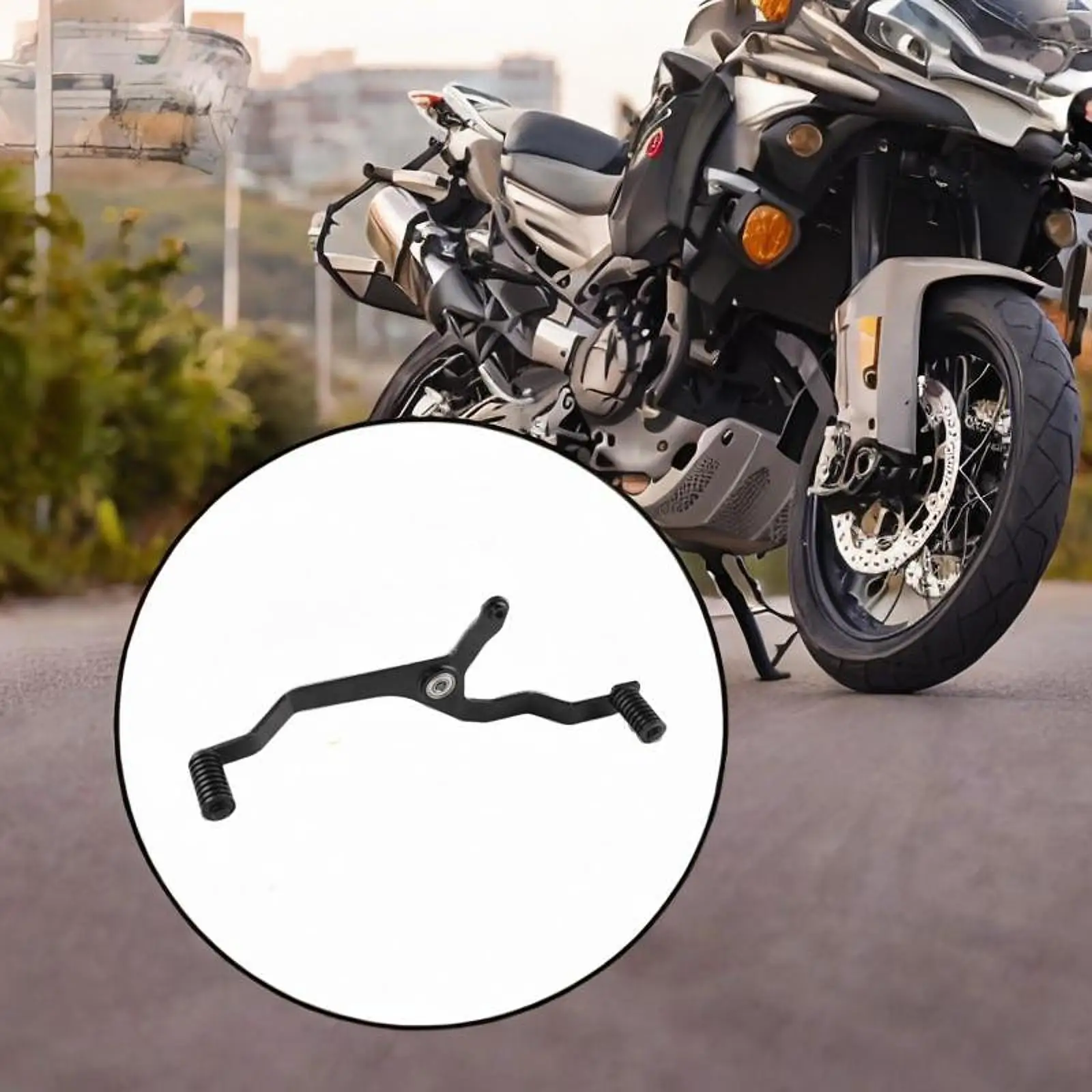 

Motorcycle Gear Shift Lever Front and Rear Spare Parts Practical Repairing Sturdy Replacement for Cfmoto 800MT Motorcycle