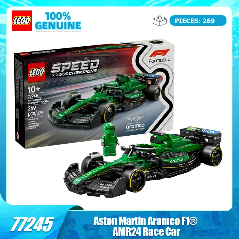 lego-blocs-de-construction-celebration-du-jour-de-noel-77245-aston-martin-saoudien-aramco-f1-amr24-course-jouets-pour-enfants-cadeau-de-noel