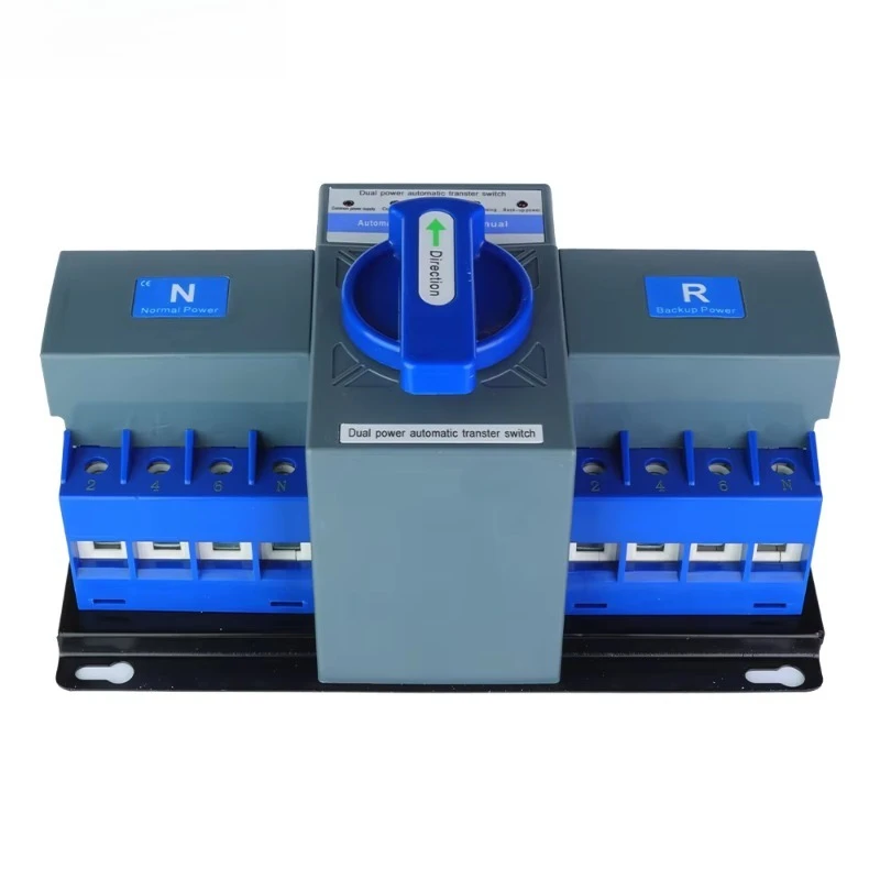 電力配電システム用単相・三相自動切替スイッチ（63A）