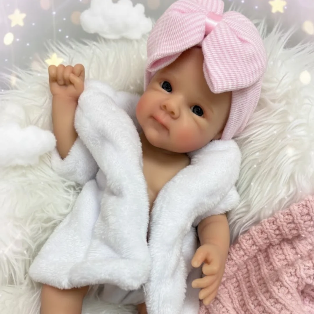 1 قطعة/3 أنماط قابل للغسل لينة 6-13 بوصة بيبي تولد من جديد دي سيليكونا فتاة الدمى مع الطلاء اليدوي الجلد الوليد سيليكون الدمى