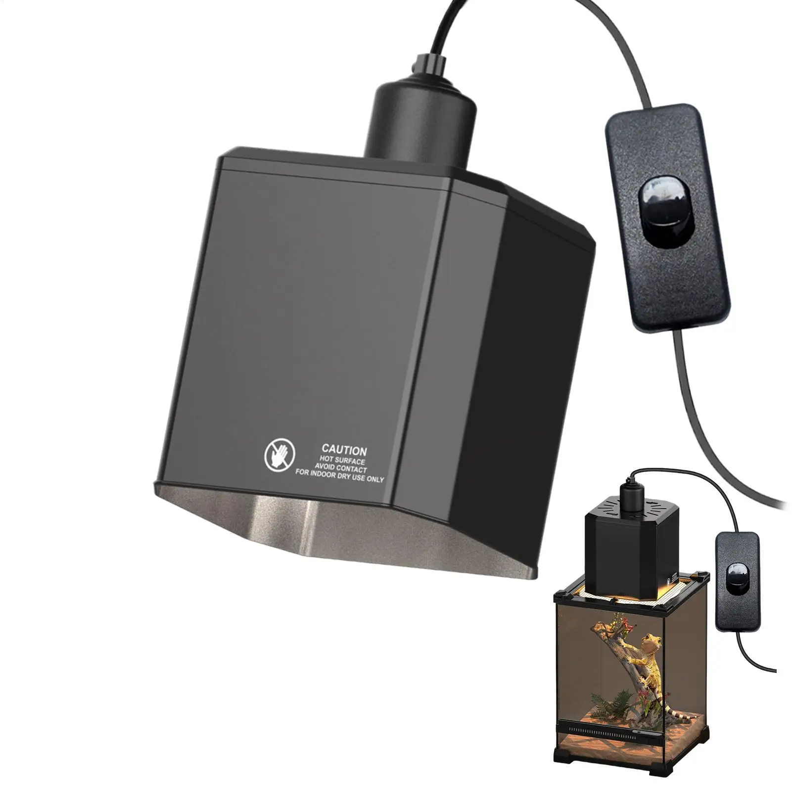 

Heat Lamp Cover For Reptiles Warm Lighting Shade For Reptile Gecko Heat Lampshade For Turtle Gecko Tortoise Bearded Dragon