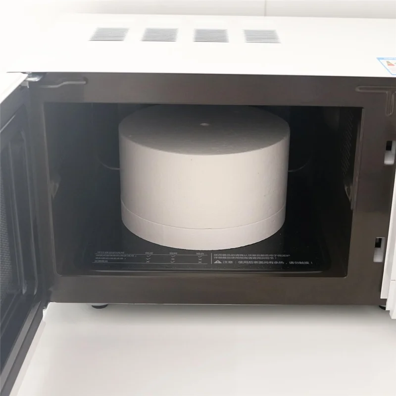 

【A87T】Jewelry Making Craft Supplies Large Microwave Kiln For Glass Fusing With 50 Sheets Of Kiln Paper DIY