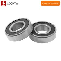 1/2Pcs Electric Scooter Rear Auxiliary Wheel 6001rs Bearings for Xiaomi M365 PRO PRO2 1S Electric Scooter Rear Wheel Hub Ball