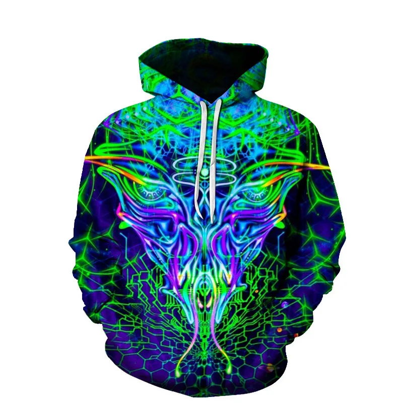 

Spring and Autumn Hooded Personalized 3D Printing Printed Logo Hedging Casual Men's and Women's Wholesale Clothes