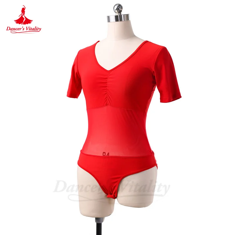 Belly Dance Top Costume for Women Crystal Cotton Short Sleeves Clothing Top Girl\'s Oriental Practice Clothing Bellydance Tops