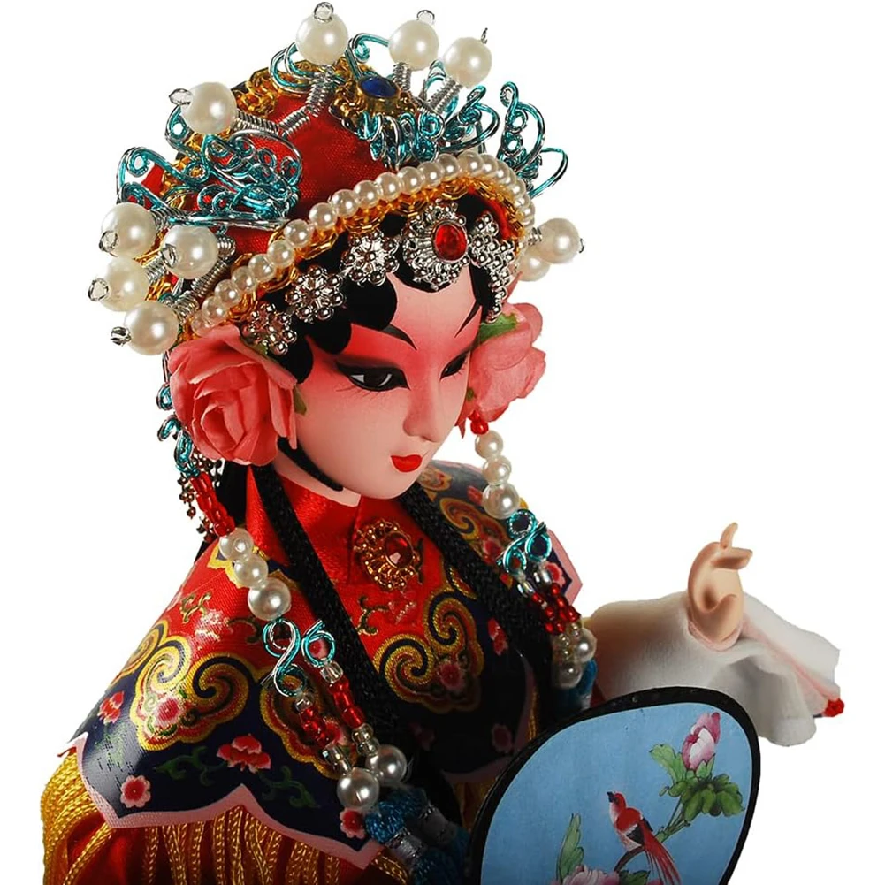 Chinese Traditional Handicraft Silk Figurine Collectible Chinese Doll Silk Doll (1801)
