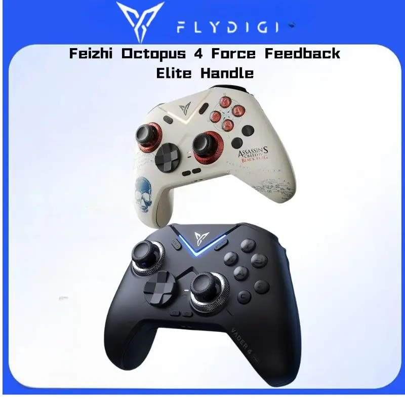 New Flydigi VADER 4 PRO Bluetooth Wireless Gamepad Hall Linear Trigger Switch/PC/steam/IOS Games and Video Games