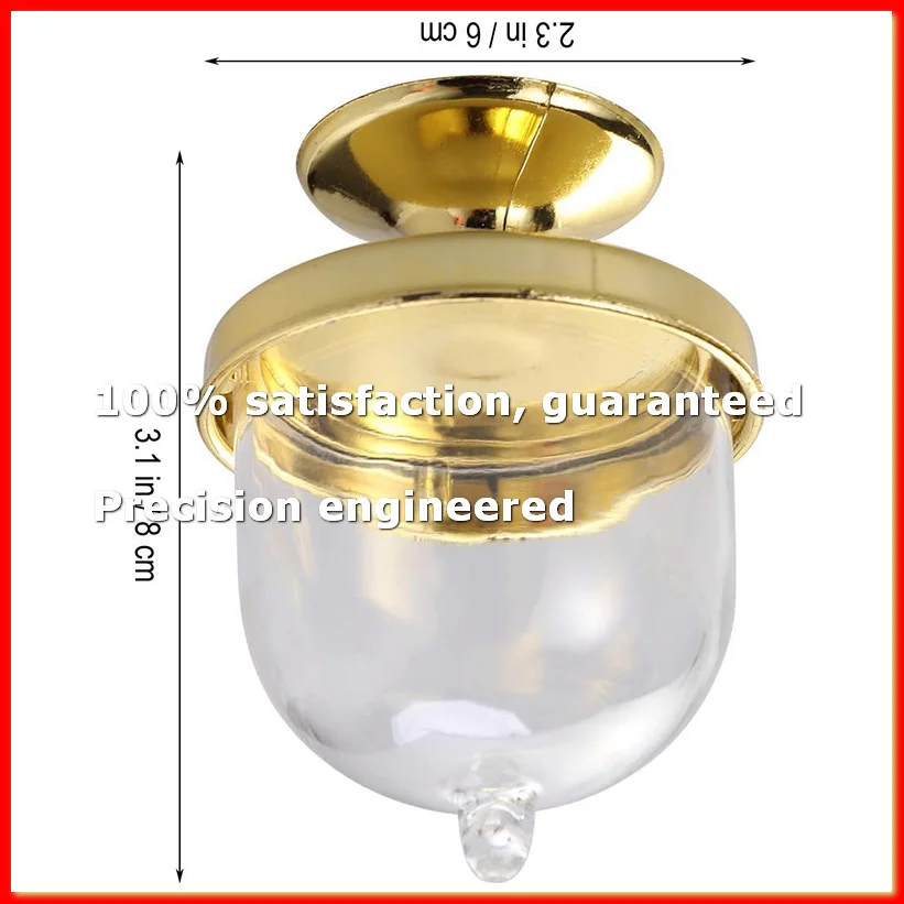 12-Piece Mini Cake Stand Chocolate Cake Candy Display Board with Lid for Birthday and Wedding Supplies (Golden Base)-A79M
