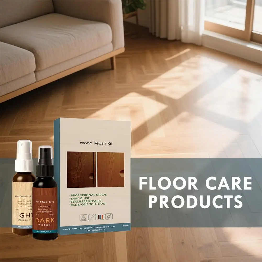 

60ml Wood Floor Home Care Agent Floor Surface Protection Agent Home Care Spray Home Cleaning