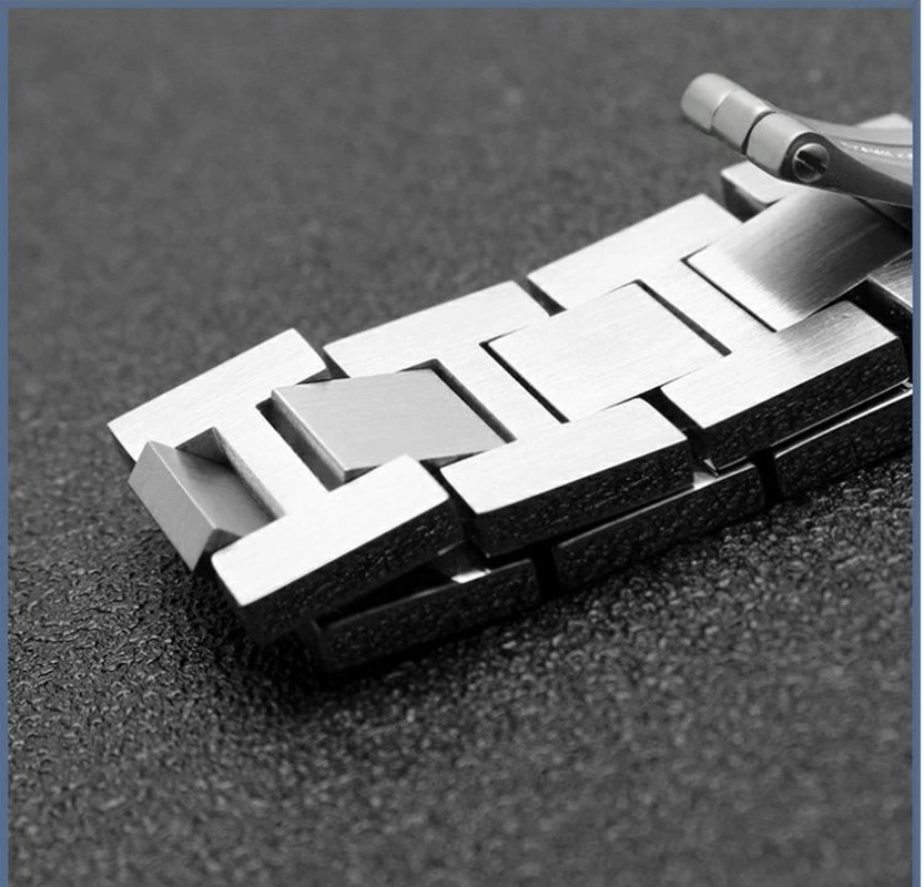 Stainless Steel Watch Band For Cartier Tank Solo Claire Men's and Women's Fine Steel Watch Strap 16mm 18mm 20mm 22mm 23 Bracelet