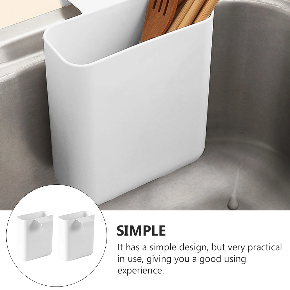 

2Pcs Sink Waste Basket Round Strainers Compact Fits Most Sinks Drain Water Fruit Draining Racks Food Waste Storage