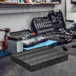 Polyethylene Foam Sheet Cuttable Packing Foam Block Drawer Foam Liner Tool Box Polyethylene Foam Pad for Packing Crafts