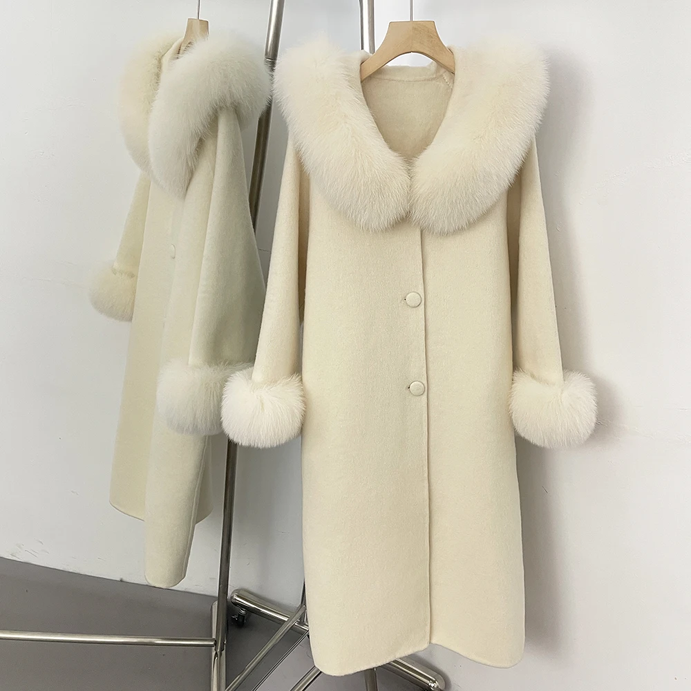 

Jacket with Fur Winter Coat Female New in Coats & Jackets Fashion Korean Climate Many Outer Winter Woman 2026 Luxury Outerwear