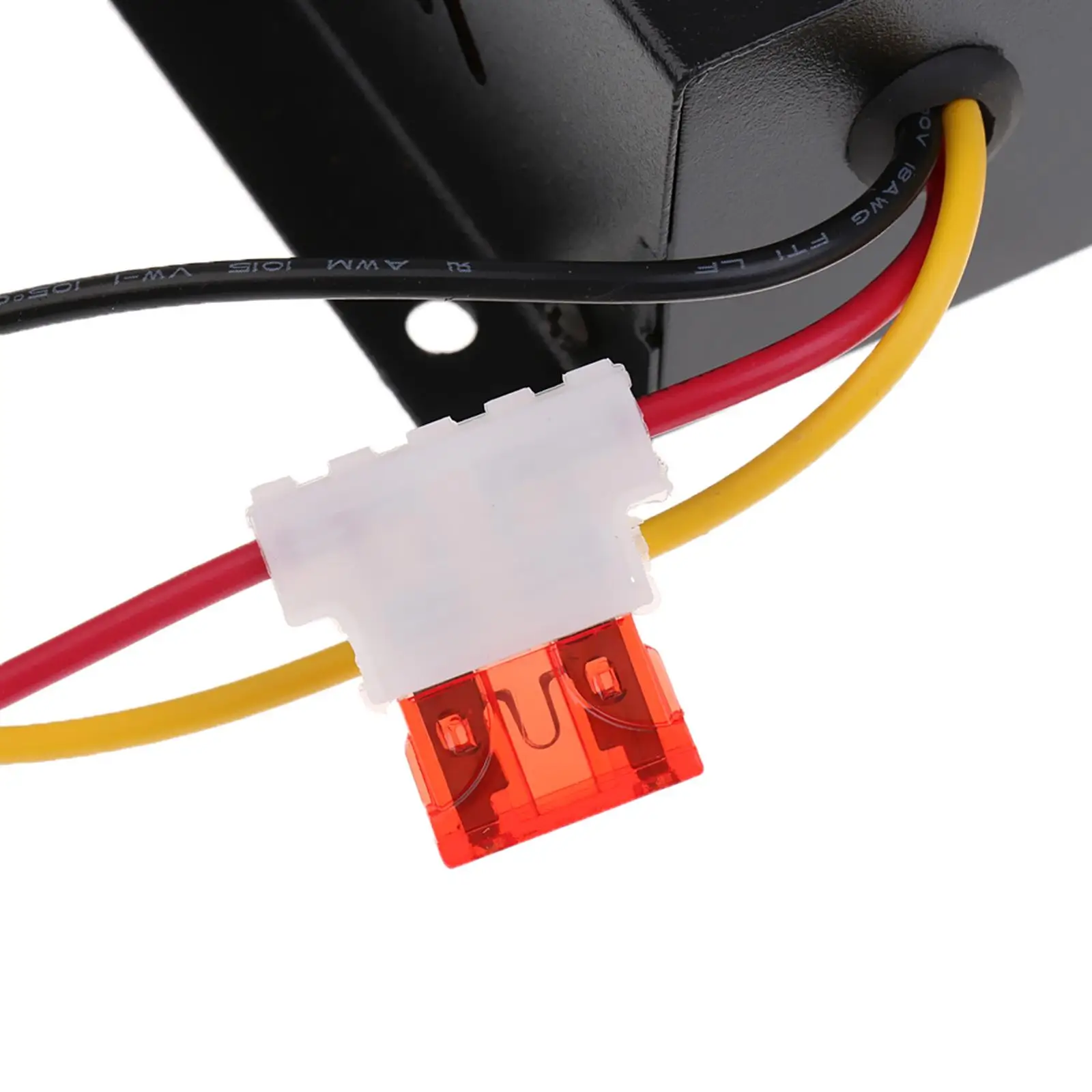 DC 24V to 12V Power Converter Transformer Metal Voltage Adapter Overload Protected for Car Audio and Security Application