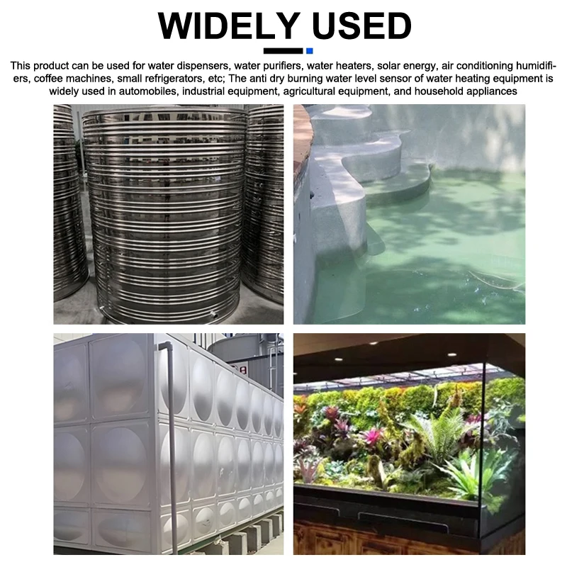 Saklar Pelampung Plastik 12V-110V-Tahan Korosi Sensor Pelampung Bola untuk Kontrol Ketinggian Air, Perlindungan Operasi Kering untuk Pompa & Tangki