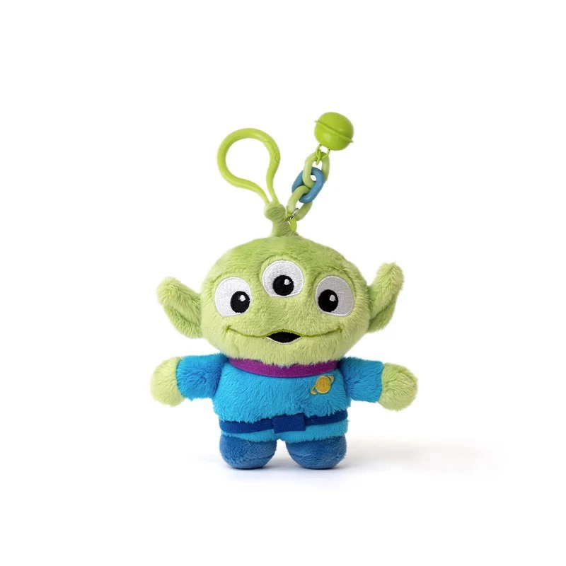 Disney Toy Story Alien juguete de peluche lindo kawaii colgante bolso escolar mochila colgante llavero juguete de peluche cumpleaños regalo de Navidad