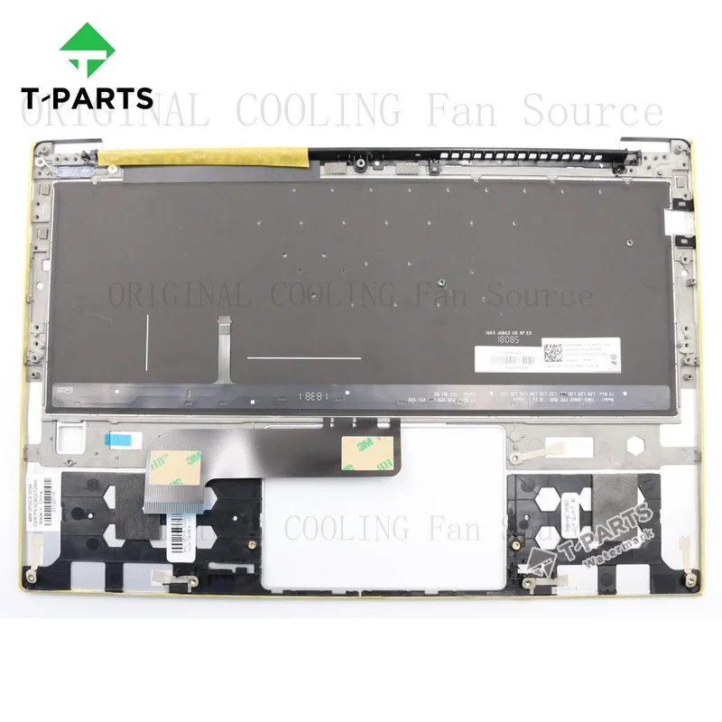 R+  5CB0S72889 For Lenovo Yoga S730-13IWL -13IML Upper US Keyboard Bezel Palmrest FP